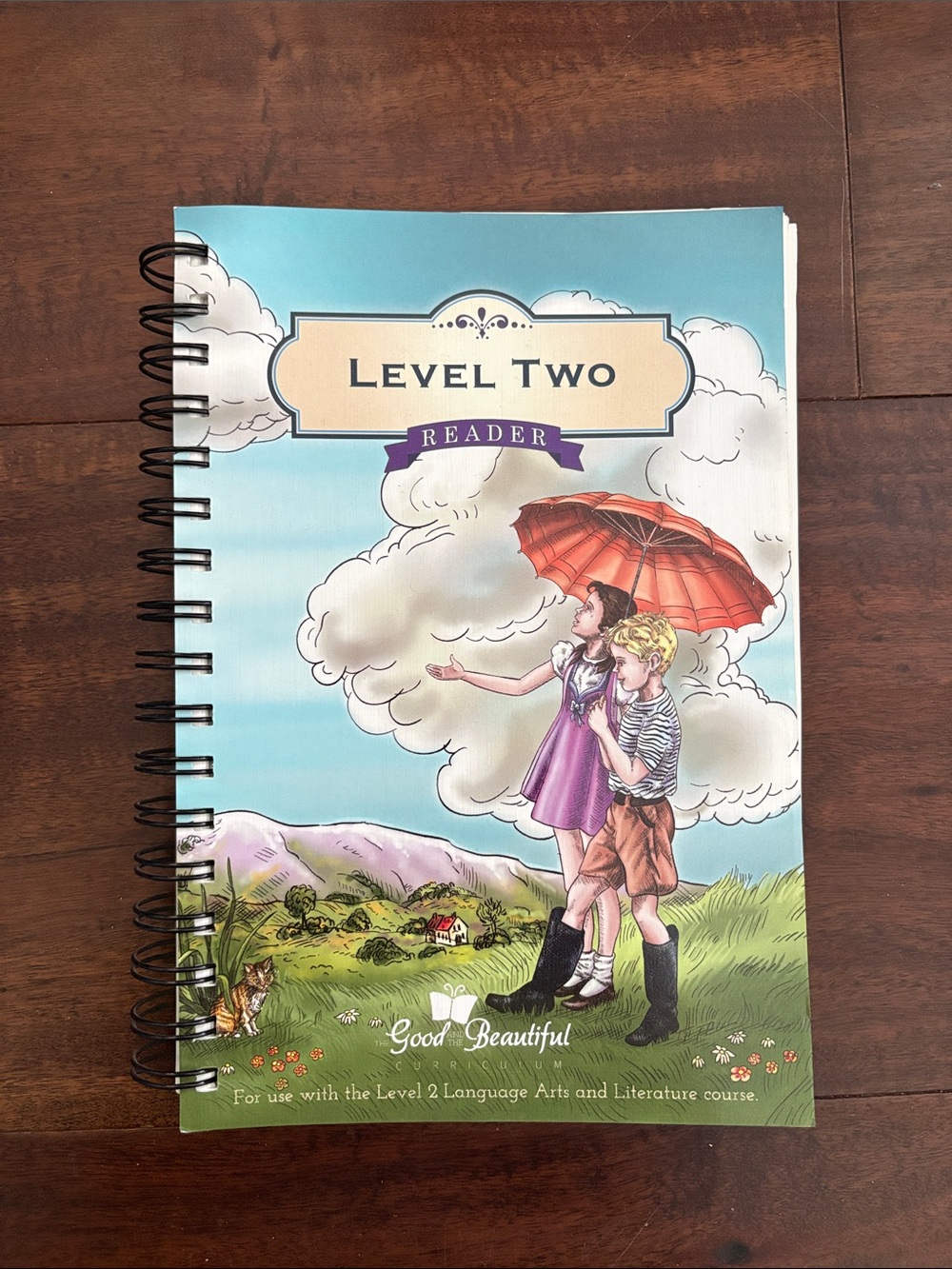 Good & Beautiful Level Two Reader - Blue Illustrated Kids Book